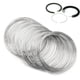 thumbnail image 5 of Bobina de alambre Ticfox 100 piezas de bucles Pulsera de Metal 55 mm de diámetro, 5 of 10