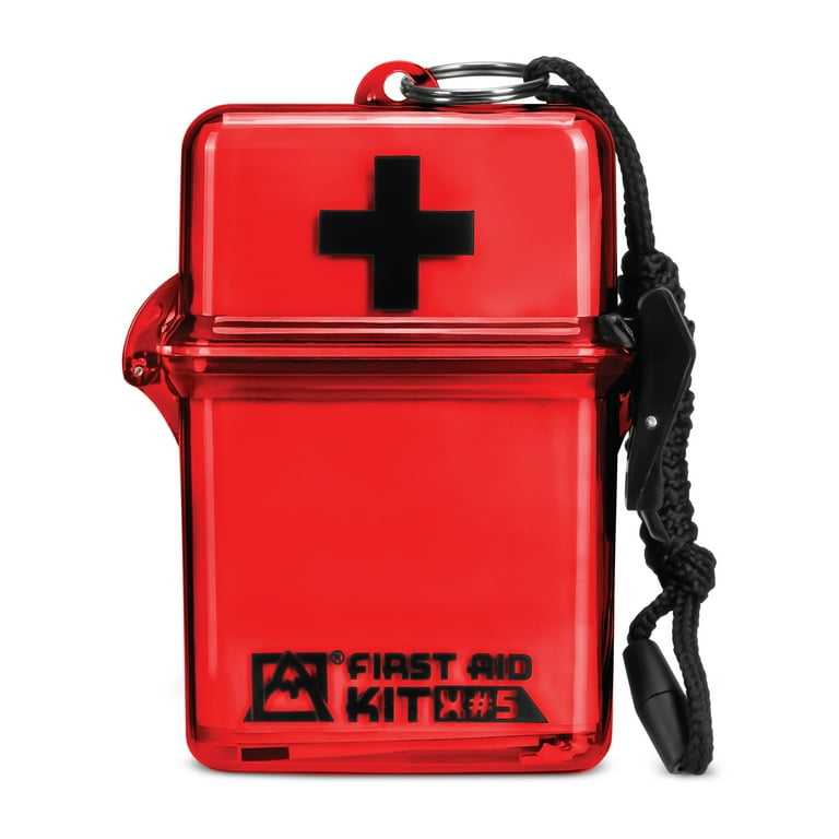 Avalanche Camping Mini First Aid Kit, 30 PCS | Red - Walmart.com