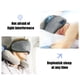 thumbnail image 2 of Auriculares Bluetooth para dormir Antifaz para ojos Auriculares inalámbricos Bluetooth 5.0 Auriculares para dormir de viaje Máscara para dormir manos libres para dormir siestas, 2 of 8