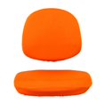 thumbnail image 2 of LNGOOR Office Chair Covers Stretchable Computer Universal Chair Seat Covers Stretch Rotating Chair Slipcovers Washable Spandex Desk Chair Cover Protectors Orange, 2 of 5