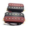 thumbnail image 1 of 2 Pcs Ramassage Humbucker Bricolage Matériau Alliage Durable Professionnel Résistant à l'Usure A Rouge Noir, 1 of 8
