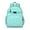 LightBlue Cartoon Dinosaurs-2, variant on LightBlue Cartoon Dinosaurs VariedShapes Pattern Backpack for School,Cute School Bag,Schoolbag with Adjustable Shoulder Straps & Padded Back,15.25"x11.5"x5.25"