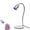 B, variant on LWVITH Hands-Free LED Nail Lamp, 10W USB Powered UV Gel Curing Light, 360° Flexible Gooseneck Desk Lamp for Nail Art Technician Salon Home DIY, Fast Flash Cure Polish Dryer for Fingernails Toenails