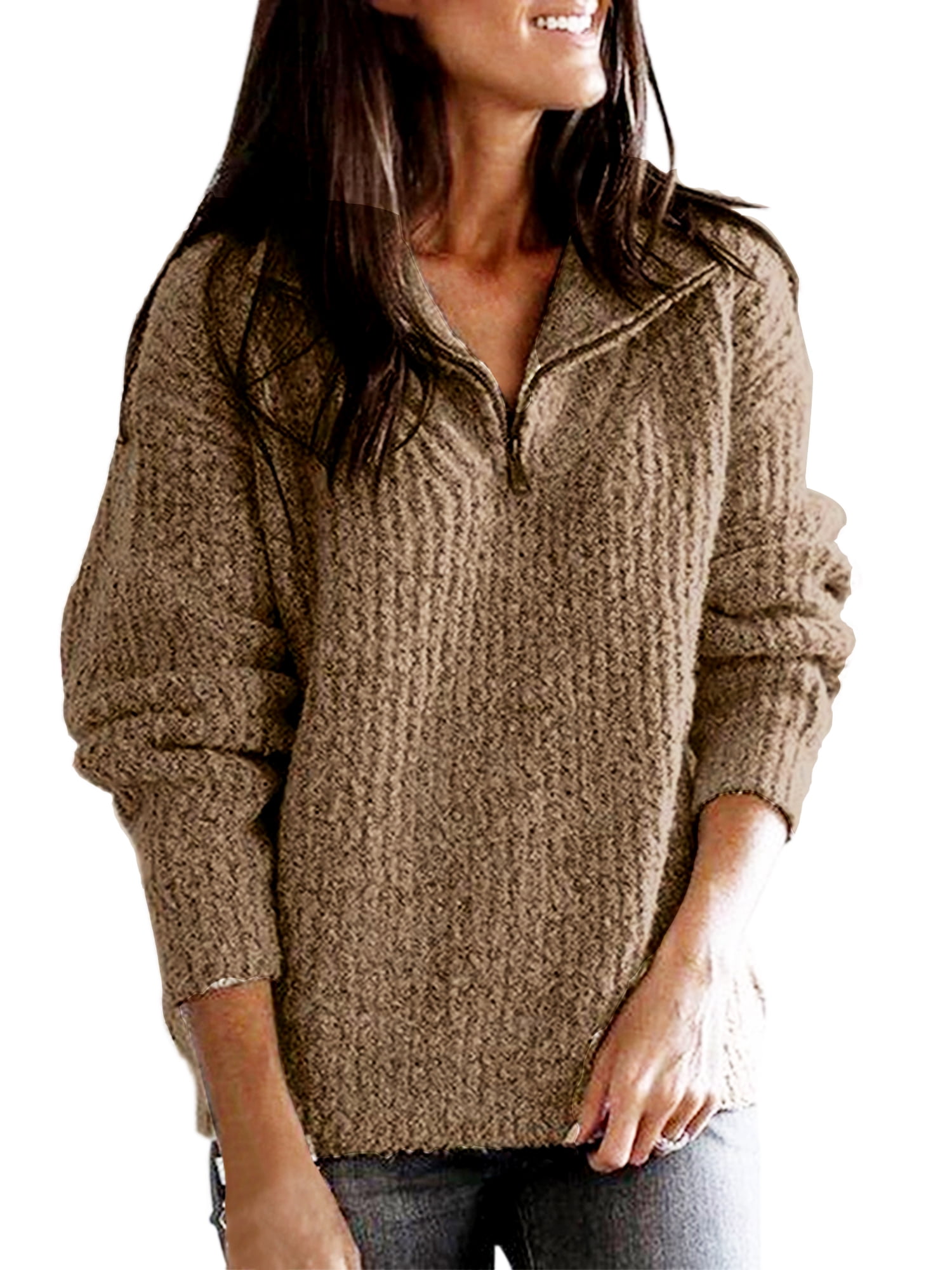 sweatshirt with a collar