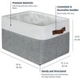 thumbnail image 2 of Extra Large Fabric Storage Baskets for Shelves 3 Pack, 2 of 7