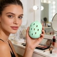 thumbnail image 5 of Makeup Sponge Holder, Silicone Beauty Blender Case with Lid, Shatterproof Ventiled Travel Storage Box for Make Up Sponge, Compact Portable for Cosmetic Puff, 5 of 6