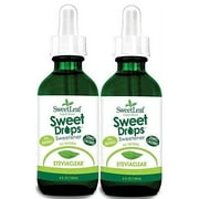 Sweetleaf Stevia Extract Clear Liquid 4 Oz (2 Pack)