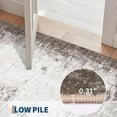 thumbnail image 6 of Area Rug 8x10 Modern Abstract Rug for Living Room, Thin Washable Carpet with Non Slip TPR Backing, Soft Non Shedding Indoor Mat, Low Pile Foldable Floor Covering for Bedroom, Coffee, 6 of 8