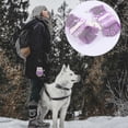 thumbnail image 1 of Usb Heated Gloves Winter Working Thermal Hand Warmer Half Finger Purple, 1 of 4