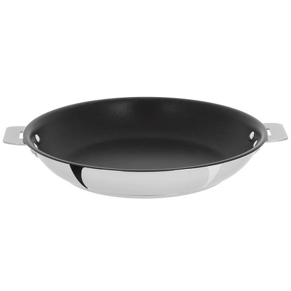 Cristel Multiply Stainless Steel Non-Stick 12.5 Inch Frying Pan