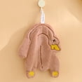 thumbnail image 6 of Kitchen Hand Towel with Hanging Loop,Absorbent Coral Fleece Towel for Kitchen, Dish Drying Towel,Farmhouse Rooster Duck Pattern Decorative Towel, Soft Hand Towel for Kitchen Sink, Home Decor, 6 of 6