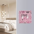 thumbnail image 5 of Haosy Light Switch Cover Plate 2 Gang Electrical Outlet Covers Doodle Love Hearts Crowns Decorate Wall Plate 4.56”x4.48”, 5 of 8