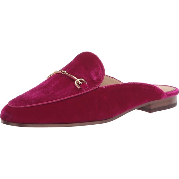 Sam Edelman Linnie Women's Raspberry Velvet Mule 8.5M