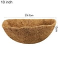 thumbnail image 6 of Mdesiwst Semicircle Coconut Shell Hanging Flowerpot Convenient Flower Arrangement Flower Pot Wall Ornaments, 6 of 8