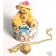 thumbnail image 1 of Cherished Teddies Mom Covered Box With Necklace 306614, 1 of 1