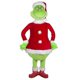 thumbnail image 1 of Christmas Decor Toy Handmade Lifelike Realistic Cartoon Doll Christmas Furry Grinch Cute Doll Toy Home Decorations Xmas Decor23.6inch-1, 1 of 5