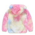 thumbnail image 6 of Godderr 9M-5Y Newborn Todder Hooded Jacket Ear Coat Fleece Jacket for Boys Girls Cotton Coat Tops Baby Warm Cotton Jacket Fall Winter, 6 of 9
