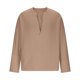 thumbnail image 5 of Camisetas de Cuello en V de Manga Larga para las Mujeres Color Sólido Mezcla de Lino Casual Blusa Suelta, Camisetas de Manga Larga para las Mujeres Suelta Ajuste Primavera Verano, 5 of 9