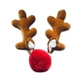 thumbnail image 2 of Teissuly Christmas Car Decorations Car Antlers, 2 of 6