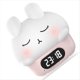 thumbnail image 5 of Reloj de Luz : Te Acompaña A Dormir. Conejos Tímidos Pat. Reloj Despertador con Luz . Dormitorio. Cama., 5 of 5