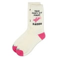 thumbnail image 3 of MeMoi Women's Rodeo Rayon From Bamboo Crew Socks - Womens - Female, 9-11, Marshmallow, 3 of 3