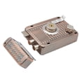 thumbnail image 1 of Matsuzay Cerradura de puerta de bronce rojo de acero inoxidable con acero de alta resistencia para seguridad en exteriores Cerraduras de hardware Bien, 1 of 6