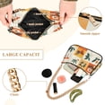 thumbnail image 2 of FORMRS Womens Shoulder Bag with Chain Strap Clutch Purse Cute Tote Handbag, Cartoon Plants, 2 of 7