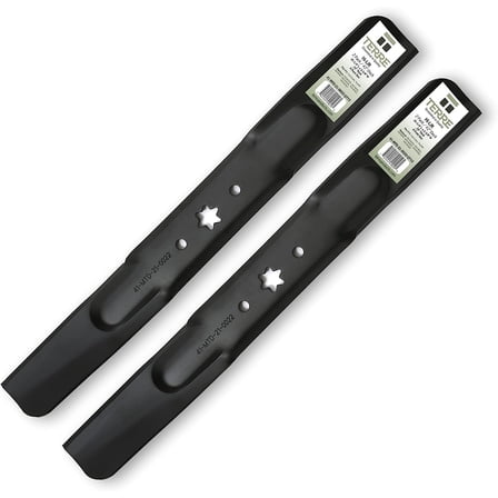 Terre High Lift Lawn Mower Blades, 42 Inch, for Cub Cadet, Troy Bilt, Craftsman