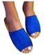thumbnail image 4 of Alpargata plana de verano, zapatos de pescador transpirables, sandalias de boca de pescado para mujer Wmkox8yii  nm4263, 4 of 6