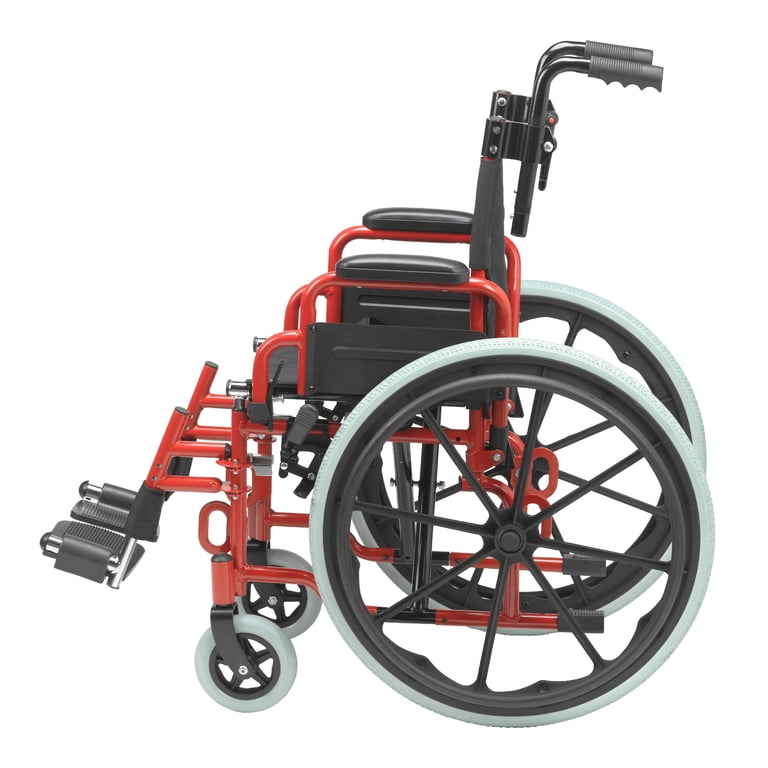 Drive Wallaby Pediatric Folding Wheelchair, 12