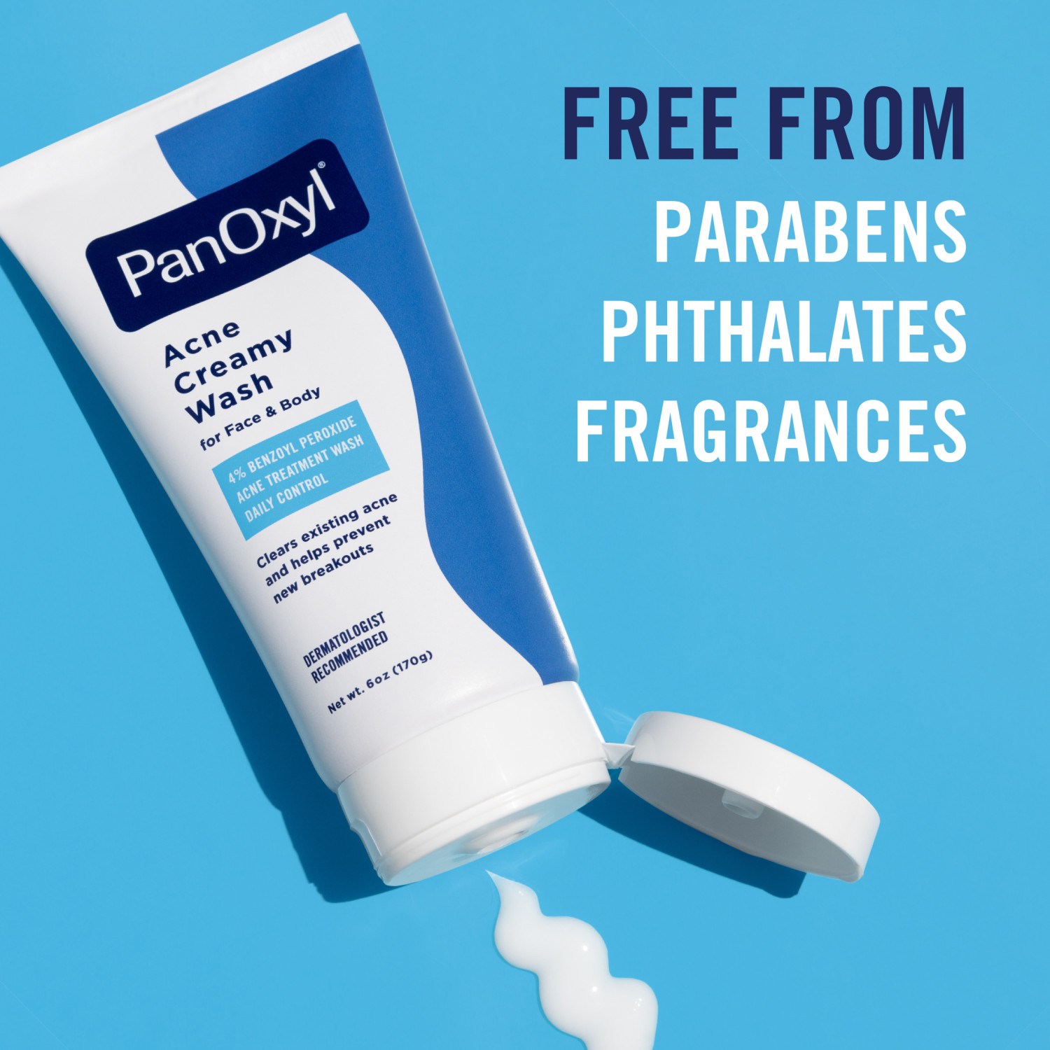 PanOxyl 4% Benzoyl Peroxide Acne Creamy Wash photo 2