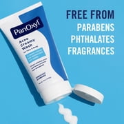 PanOxyl 4% Benzoyl Peroxide Acne Creamy Wash, Clear Acne, 6.0 Oz