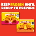 Lunchables Crispy Grilled Cheesies, Pepperoni Pizza Sandwich, 2 Pack