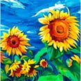 thumbnail image 3 of CafePress - Sunflowers Painting Infant T Shirt - Infant T-Shirt, 3 of 4