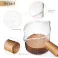 thumbnail image 3 of 2 Piezas Tazas Medidoras, Caños Dobles Tazas Medidoras para Café, Tazas Medidoras de Cristal, lavaplatos, Congelador, Microondas y Horno Precalentado, 3 of 4