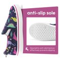 thumbnail image 5 of Bocca Girls Navy Dinosaur Slip on Sneakers Kids Canvas Walking Shoes Size 11, 5 of 5