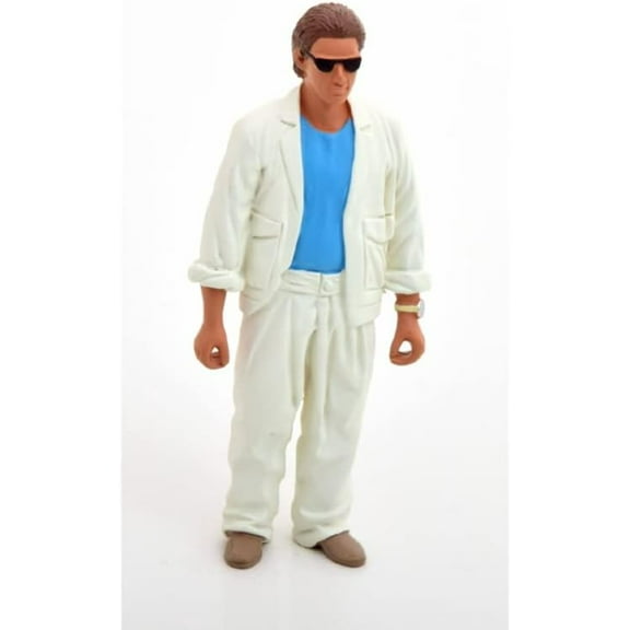 KK Scale - Figures - James Sonny Crockett Standing for Ferrari 1:18