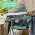 thumbnail image 6 of Ingenuity Sun Valley Compact Folding High Chair - For Ages 6 Months and Up, Unisex - Teal, 6 of 17