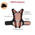 thumbnail image 1 of Chaleco calefactado magnético de turmalina, ropa térmica autocalentable, corsé con almohadilla Lumbar, Corrector para aliviar el dolor, 1 of 4