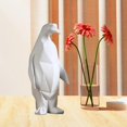 thumbnail image 3 of Escultura de Pinguino moderno Sunnimix Grande Resina Artesanal Decorativa, 3 of 8