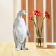thumbnail image 3 of Escultura de pingüino de estilo nórdico, figurita de arte coleccionable, adorno artesanal creativo, estatua de resina para sala de estar, escritorio, Grande BLESIY Escultura Pinguino, 3 of 8