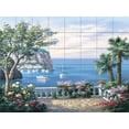 thumbnail image 1 of Tile Mural Kitchen Backsplash - SK-Coasta Del Sol - by Sung Kim, 1 of 1