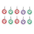 thumbnail image 1 of Fournitures pour Animaux de Compagnie, 10pcs Empreinte Animale Identité Animal Anti Étiquette Perdue Étiquette d'Identité pour Animaux de Compagnie Conception Conviviale, 1 of 8