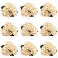 thumbnail image 2 of 10 Bouquets Hydrangea Flowers, Vintage Artificial Hydrangeas with Stems for Romantic Farmhouse Home Decor, Wedding Table Centerpieces, Party & Valentine's Day Bulk Floral Arrangements, 2 of 8