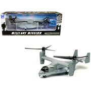 Bell Boeing V-22 Osprey Aircraft #02 Gray "US Air Force" "Military Mission" Series 1/72 Diecast Model by New Ray