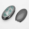 thumbnail image 1 of HUGFEG Fit for Hyundai Ioniq 6 Key Fob Cover,Premium Soft Transparent TPU 360 Degree Full Protection Compatible with Hyundai Ioniq 6 Grandeur GN7 KONA 5 Buttons 7 Buttons Smart Key(Smoke U2536-21580, 1 of 6