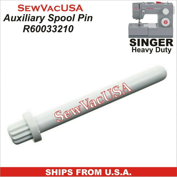 SINGER Auxiliary Spool Pin R60033210 For SINGER Heavy Duty Models & More See Description