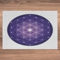 thumbnail image 3 of Ambesonne Geometry Jigsaw Puzzle, Traditional Design, Heirloom-Quality Fun Activity for Family Durable Cardboard, 1000 pcs, Purple, 3 of 5