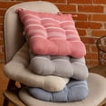 thumbnail image 2 of Fabstyles Fouta 16" Chair Pad 100% Cotton Cover with Poly-Insert, 2 of 5