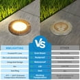 thumbnail image 4 of MW LIGHTING 12-PACK  landscape well lights, 6W 580LM,3000K well lights landscape Led in ground，IP65 Waterproof landscape well lights,CRI90+，oil-rubbed bronze, ETL Certified, 4 of 7